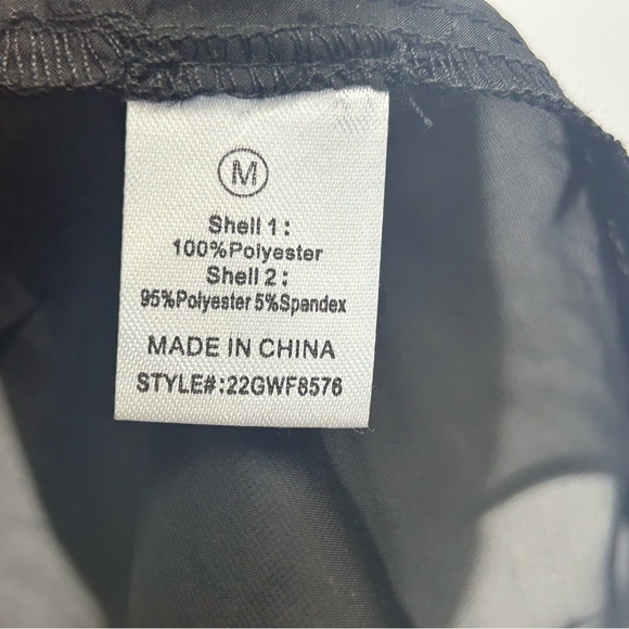 Fashion Nova M Black Sheer Blouse NWT Goth Whimsy Ethereal Vampire Sexy Grunge - Picture 6 of 11